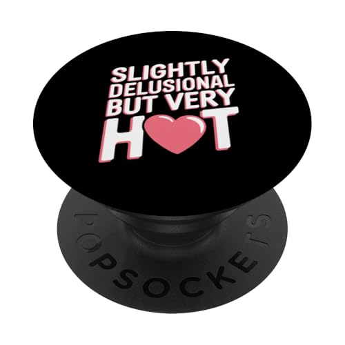 Leicht wahnhaft, aber sehr heiß PopSockets Klebender PopGrip von Its Drag Queen Merch