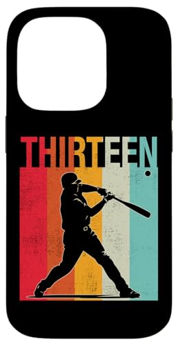 Hülle für iPhone 14 Pro Es ist mein 13. Geburtstag, Baseball, 13 Jahre, Junge, Mädchen von Its My Birthday Baseball Lover Birthday Shirt Idea