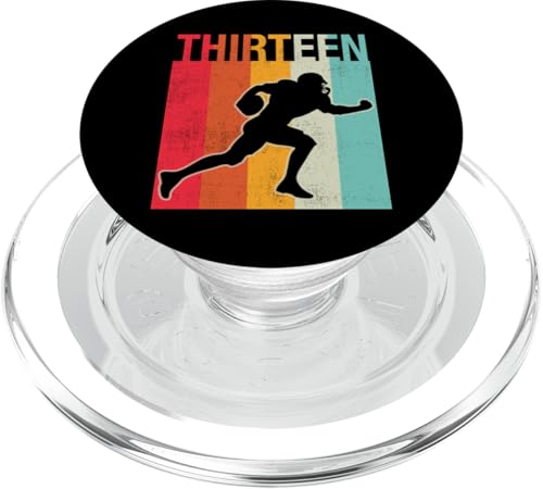 Es ist mein 13. Geburtstag Fußball, 13 Jahre, Junge, Mädchen PopSockets PopGrip für MagSafe von Its My Birthday Football Lover Birthday Shirt Idea