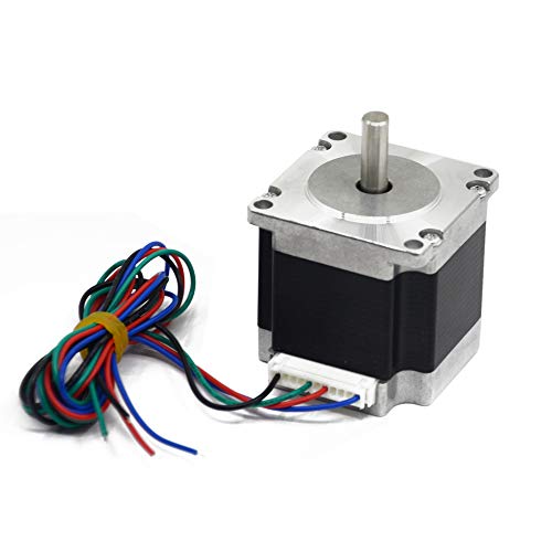 Iverntech Nema 23 Schrittmotor 57x56mm Gehäuse 1.8 Schrittwinkel 2.0A 2-phasig 4-adrig mit 1M Kabel für 3D-Drucker, CNC-Maschine und Robotik von Iverntech