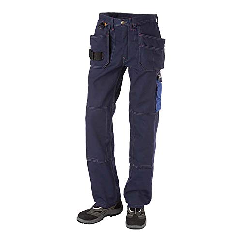 J.A.K. 920446108 Serie 9204 65% Polyester/35% Baumwolle Bundhose mit Hängetaschen, Marine/Königsblau, 60 R (42/32) Größe von J.A.K.