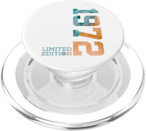 LIMITED EDITION 1972 53 JAHRE 53. GEBURTSTAG PopSockets PopGrip für MagSafe von JAHRGANG 1972 OUTFIT ZUM 53. GEBURTSTAG