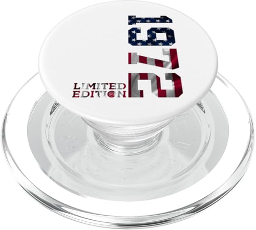 USA 53 JAHRE 53. GEBURTSTAG LIMITED EDITION 1972 PopSockets PopGrip für MagSafe von JAHRGANG 1972 OUTFIT ZUM 53. GEBURTSTAG