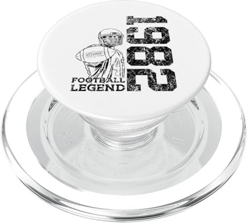 43 JAHRE FOOTBALL LEGEND 1982 43. GEBURTSTAG PopSockets PopGrip für MagSafe von JAHRGANG 1982 OUTFIT ZUM 43. GEBURTSTAG