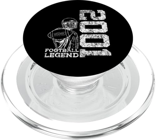 24 JAHRE FOOTBALL LEGEND 2001 24. GEBURTSTAG PopSockets PopGrip für MagSafe von JAHRGANG 2001 OUTFIT ZUM 24. GEBURTSTAG