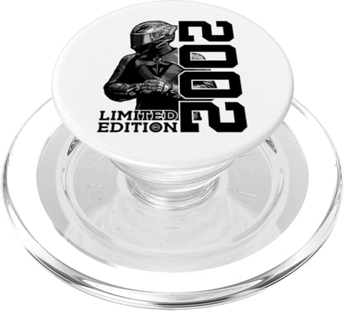 LIMITED EDITION 2002 BIKER MOTORRAD 23. GEBURTSTAG PopSockets PopGrip für MagSafe von JAHRGANG 2002 OUTFIT ZUM 23. GEBURTSTAG