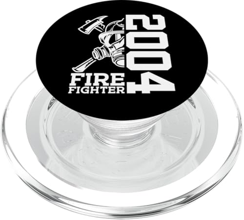 FIRE FIGHTER 2004 21 JAHRE FEUERWEHR 21. GEBURTSTAG PopSockets PopGrip für MagSafe von JAHRGANG 2004 OUTFIT ZUM 21. GEBURTSTAG