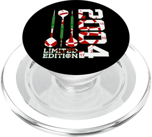 LIMITED EDITION 2004 DARTS 21. GEBURTSTAG PopSockets PopGrip für MagSafe von JAHRGANG 2004 OUTFIT ZUM 21. GEBURTSTAG