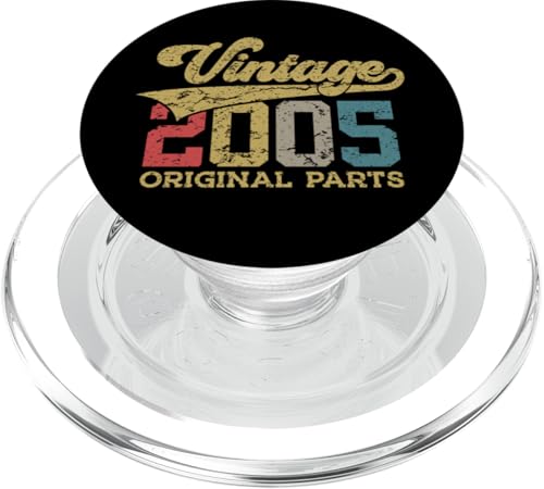 20 JAHRE VINTAGE 2005 RETRO 20. GEBURTSTAG PopSockets PopGrip für MagSafe von JAHRGANG 2005 OUTFIT ZUM 20. GEBURTSTAG