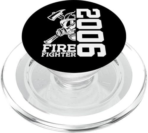 FIRE FIGHTER 2006 19 JAHRE FEUERWEHR 19. GEBURTSTAG PopSockets PopGrip für MagSafe von JAHRGANG 2006 OUTFIT ZUM 19. GEBURTSTAG