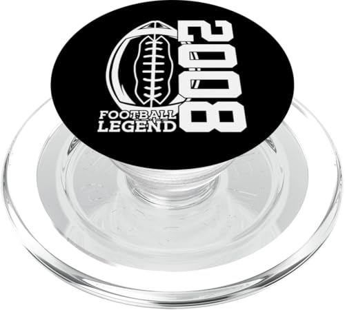 17 JAHRE FOOTBALL LEGEND 2008 17. GEBURTSTAG PopSockets PopGrip für MagSafe von JAHRGANG 2008 OUTFIT ZUM 17. GEBURTSTAG