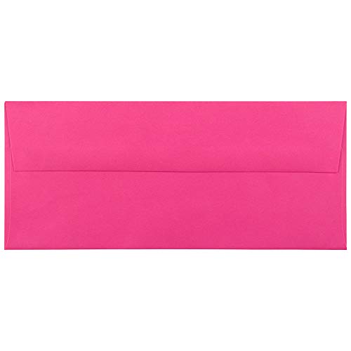 JAM Paper Business Briefumschlag, Brite Hue Ultra Fuchsia Hot Pink Business #10 Pack of 100 von JAM Paper