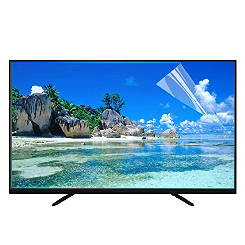 JANEFLY 32-75 Zoll Anti-Blaulicht-TV-Bildschirmschutz, Anti-Baby-Myopie Augenschutz Ultraklarer Filterfilm Matte Folie FüR Den Kratzfesten Bildschirm FüR LCD-LED-OLED,32in(704×395mm) von JANEFLY