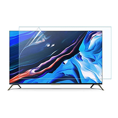 JANEFLY 32-75 Zoll Anti Glare Film TV Bildschirm, PET Blue Light Cut Schutzfolie/Anti Kratz Schutzfolie, Schützt Ihre Augen Für Sharp, Sony, Samsung, Hisense, LG Etc,50"(1101 * 620mm) von JANEFLY