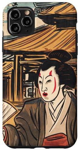 Geisha Japanischer Tempel Japan Kunst Malerei Traditionell Hülle für iPhone 11 Pro Max von JAPANAX1S