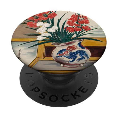 Ikebana Japanisches Blumenarrangement Japan PopSockets Klebender PopGrip von JAPANAX1S