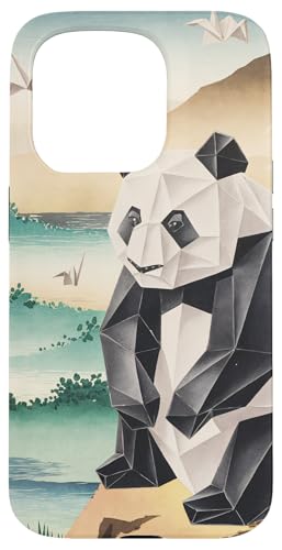 Panda Origami Japanische Kultur Papier Faltkunst Japan Hülle für iPhone 15 Pro von JAPANAX1S