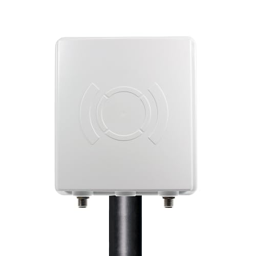JARFT 5G Richtantenne - 8dBi, LTE / 5G Außenantenne, 2x2 MIMO Technologie, passend zu vielen 5G Router Modellen JARFT 5G Richtantenne - 8dBi, LTE / 5G Außenantenne, 2x2 MIMO Technologie, passend zu vielen 5G Router Modellen von JARFT