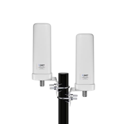 JARFT J5GMB-5-OMOA 5G Antenne inkl. 10m Antennenkabel - 5dBi, LTE / 5G Rundstrahl- Außenantenne, 2x2 MIMO, passend zu vielen 5G Router Modellen von JARFT