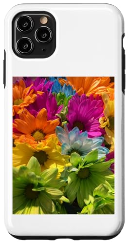 Hülle für iPhone 11 Pro Max Blumenstrauß mit lebendigen Blumen von JAV