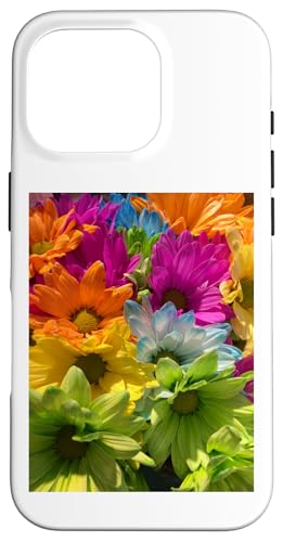 Hülle für iPhone 16 Pro Blumenstrauß mit lebendigen Blumen von JAV