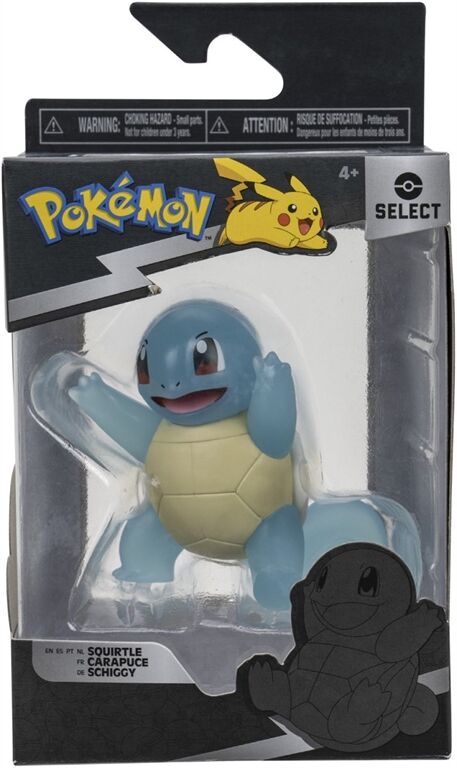 JAZWARES Select Battle Figur Schiggy 7,5cm (transparent)