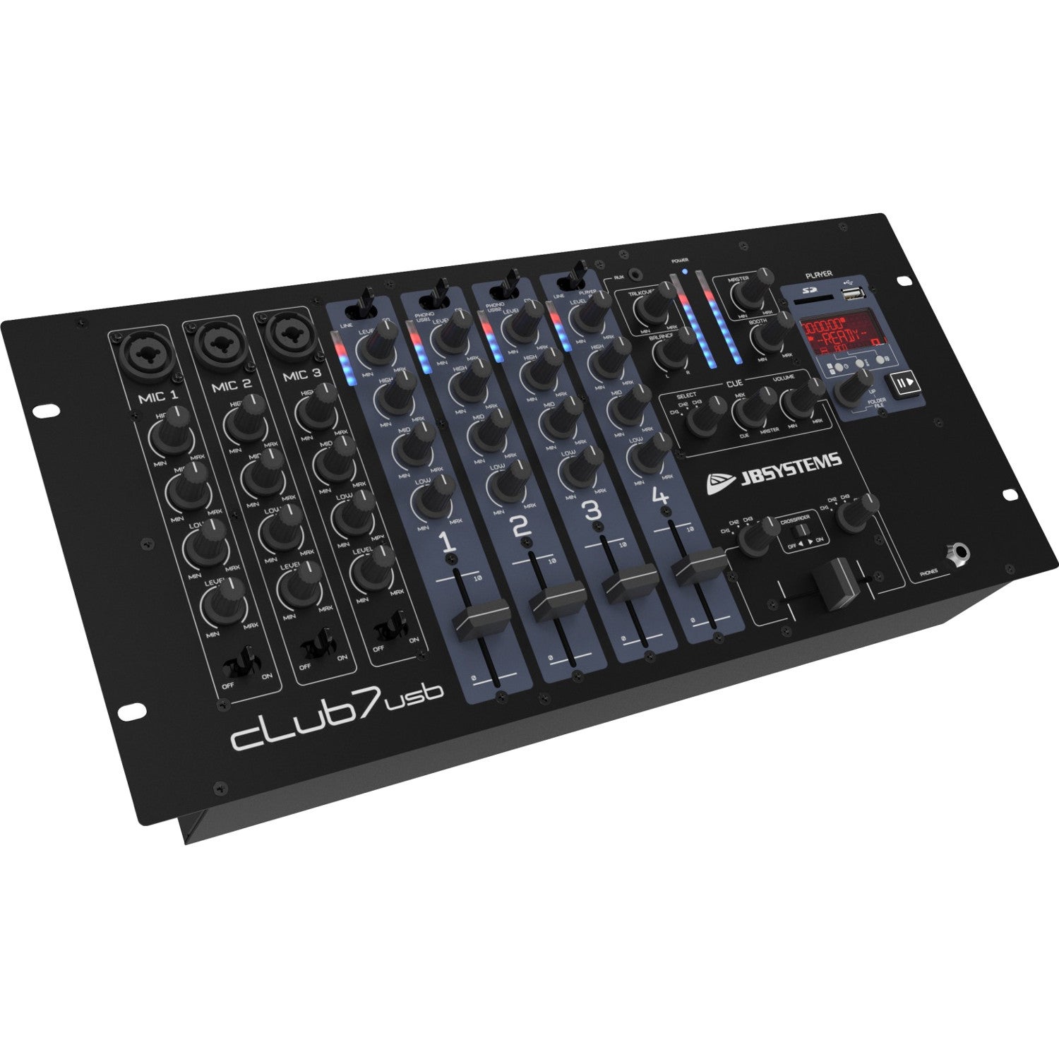 JB systems CLUB7-USB rack mixer von JB systems