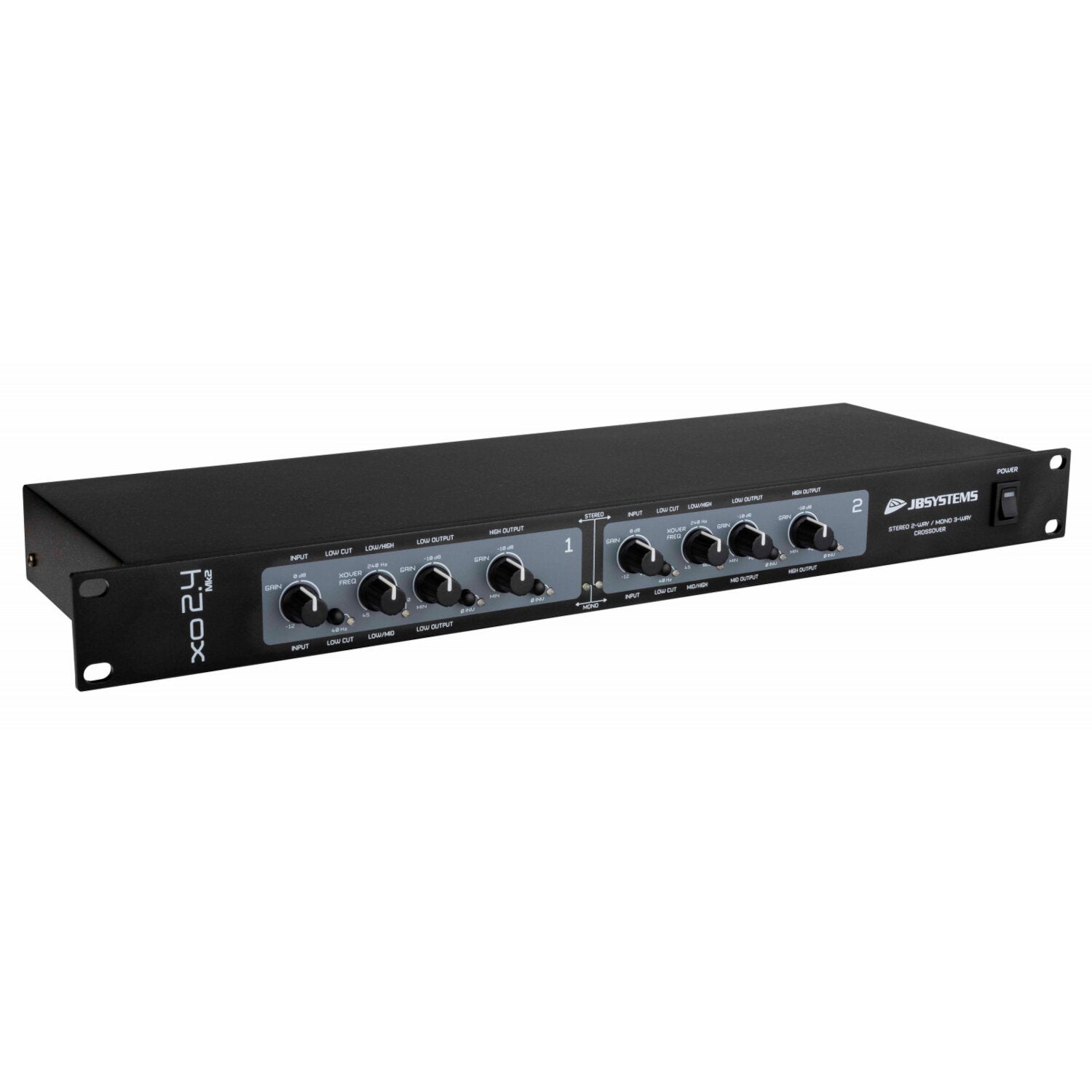 JB systems XO 2.4 Mk2 2-way/3-way Mono Crossover von JB systems