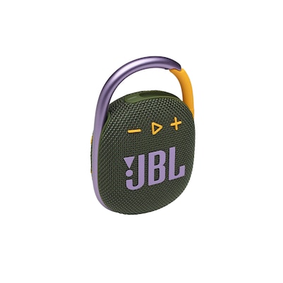 JBL Clip 4 grün Tragbarer Bluetooth-Lautsprecher wasserdicht nach IP67 von JBL