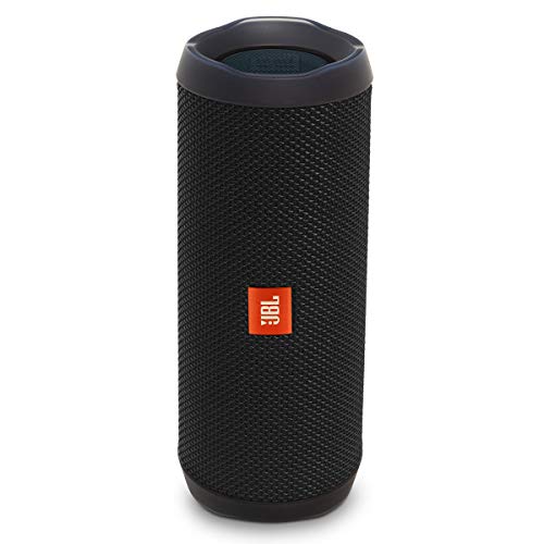 JBL Flip 4 Bluetooth Box in Schwarz – Wasserdichter, tragbarer Lautsprecher mit Freisprechfunktion und Sprachassistent – Bis zu 12 Stunden Wireless Streaming mit nur einer Akku-Ladung von JBL