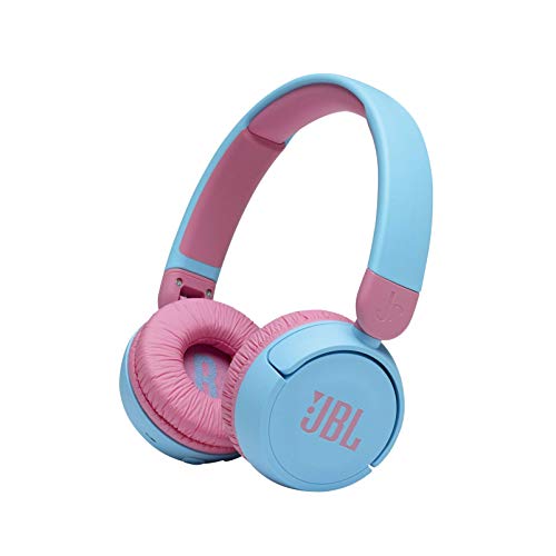 JBL Jr310 BT On-Ear-Kinderkopfhörer in Hellblau - Kabellose Bluetooth-Kopfhörer mit Headset und Fernbedienung - ideal für Schule und Freizeit von JBL
