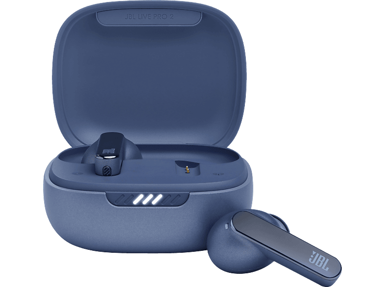 JBL Live Pro 2 True Wireless, iOS & Android kompatibel, echtes adaptives Noise-Cancelling mit Smart Ambient, In-ear Kopfhörer Bluetooth Blue von JBL