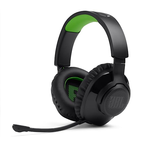 JBL Quantum 360X Over-Ear Gaming Kopfhörer – Für die Xbox sowie PC, Mac und Nintendo Switch – Mit Boom Mikrofon und 22 Stunden Akkulaufzeit – Schwarz von JBL