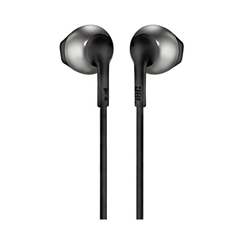 JBL Tune 205 In-Ear-Kopfhörer mit EIN-Knopf-Fernbedienung/Mikrofon, Schwarz von JBL