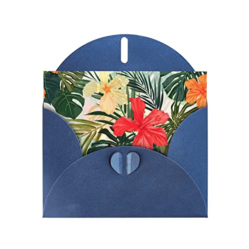 JBYJBX Sommer-Grußkarten mit Hawaii-Druck, halbgefaltet, 10,2 x 15,2 cm, verschiedene Designs für Geburtstag, Hochzeit von JBYJBX