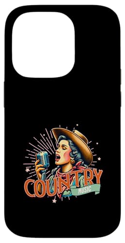 Hülle für iPhone 14 Pro Country-Musik-Sänger von JC T-Shirts