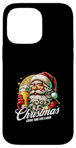 Hülle für iPhone 14 Pro Max Weihnachten Tolle Zeit für ein Bier von JC T-Shirts