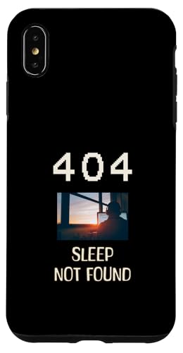 Hülle für iPhone XS Max Fehler 404 Sleep nicht gefunden von JC T-Shirts