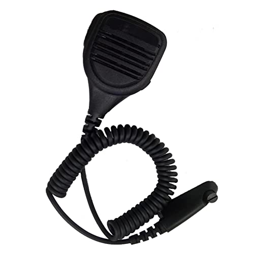 JCVHVOPOK Wasserdicht IP54 PPT. Mic-Lautsprecher-Mikrofon-Zwei-Wege-Radio GP320 GP328 GP338 GP380 GP340 PRO5150 Fit for Motorola. Walkie-Talkie-Mikrofon von JCVHVOPOK