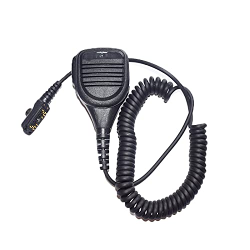 JCVHVOPOK Wasserdichter Lautsprechermikrofonradio PD700 PD700G PD780 PD780G PD780GM PD788 Walkie Talkie Radio. Mic Lautsprecher fit for. Hyt Fit for Hytera Walkie-Talkie-Mikrofon von JCVHVOPOK