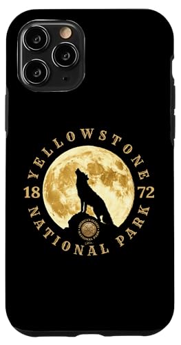 Hülle für iPhone 11 Pro Yellowstone National Park, Wolf heult at Night von JCombs