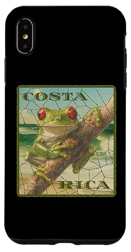 Hülle für iPhone XS Max Costa Rica, Rotäugiger Baumfrosch von JCombs