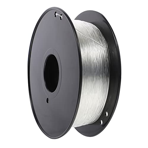 JECOMPRIS 1 Rolle Verbrauchsmaterialien für den TPU-Druck Filament für 3d-Drucker Drucker-Filament-Teil Drucker-Filament-Tool Druckerfilament 1,75 mm Zubehör für 3D-Drucker Transparent von JECOMPRIS