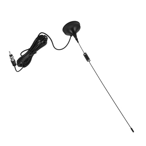 JECOMPRIS Autoradioantenne signalverstärker CD-Player für zu Hause Auto tv antenne tragbare fernsehantenne tv-innenantenne Spieler-CD Auto mit CD-Player Antennenaufsatz Magnet Black von JECOMPRIS