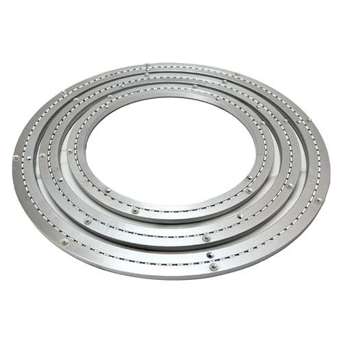 Esstisch Plattenspieler Lazy Susan Basis Runder Tisch Aluminiumlegierung Silent Bearing Plattenspieler Basis Zuhause Geeignet for Küche Esstisch(60cm(23.6inch)) von JEKKAH