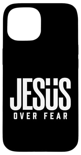 Hülle für iPhone 15 Jesus über Angst von JESUS OVER FEAR Merch