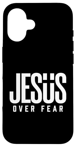 Hülle für iPhone 16 Jesus über Angst von JESUS OVER FEAR Merch