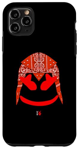 Hülle für iPhone 11 Pro Max Lustiges Bandana Marshmallow Angry Face von JETC-33