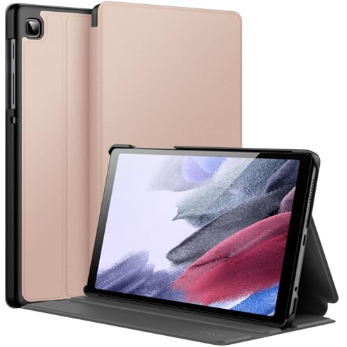 JETech Hülle für Samsung Galaxy Tab A7 Lite 8,7-Zoll 2021 (SM-T227/T225/T220), Nicht FÜR Galaxy Tab A7, Schlank Folio Ständer Dünner Tablet Schutzhülle, Multi-Winkel Ansehen (Roségold) von JETech