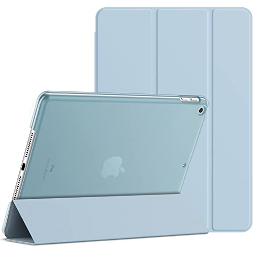 JETech Hülle für iPad 9 8 7 (10,2 Zoll, Modell 2021 2020 2019, 9. 8. 7. Generation), Auto Schlafen Wachen (Hellblau) von JETech